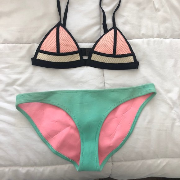 Triangl Bambi Bikini in Bubble Mint - Picture 3 of 7